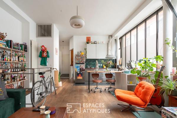 Loft dans une ancienne échoppe