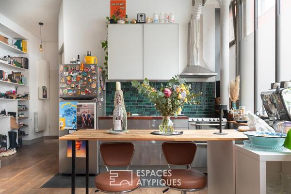 Loft dans une ancienne échoppe
