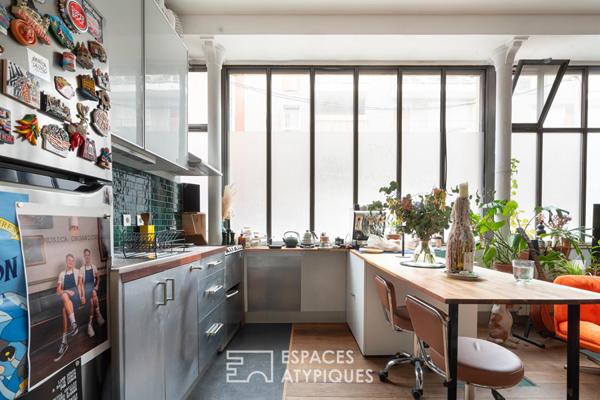 Loft dans une ancienne échoppe