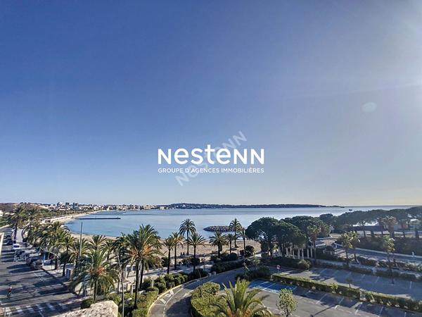 GRAND STUDIO- 33m2- VUE MER- RENOVE -BOX FERME-PISCINE-GARDIEN