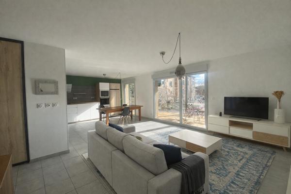 Saint-Galmier (42330) SAINT GALMIER APPARTEMENT T4 88 m² AVEC TERRASSES ET GARAGE ET VUE DÉGAGÉE