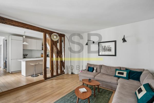 75002 - APPARTEMENT FAMILIAL ENTIEREMENT RENOVE - DERNIER ETAGE ASCENSEUR