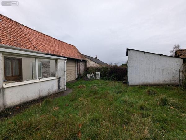 Maison rurale à vendre à Auchy-lès-Hesdin dans le Pas-de-Calais (62770), ref : 2380