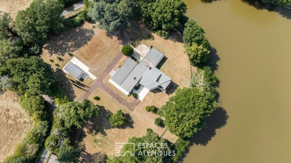 Écrin de nature avec maison d’architecte