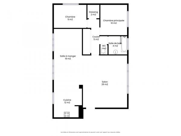 Appartement à vendre 3 pièces 92 m² La Celle-Saint-Cloud