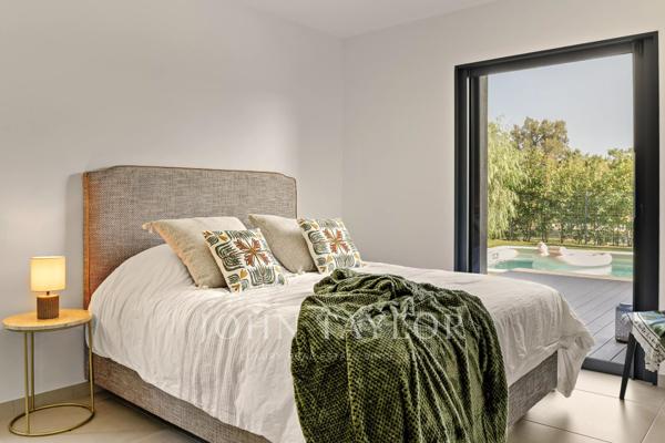 Élégante villa neuve à louer à Mougins - Piscine chauffée, 4 chambres en suite