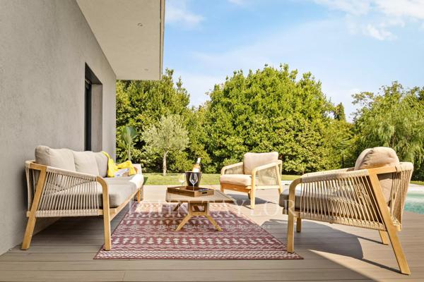 Élégante villa neuve à louer à Mougins - Piscine chauffée, 4 chambres en suite