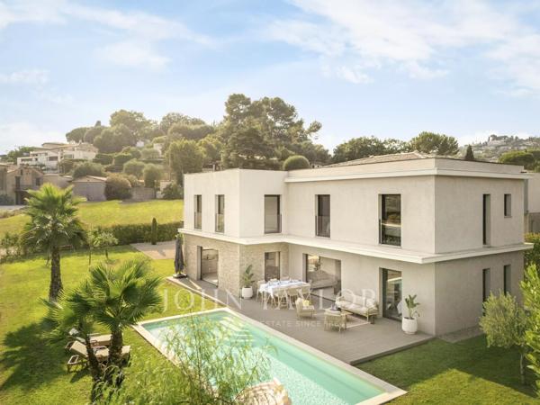 Élégante villa neuve à louer à Mougins - Piscine chauffée, 4 chambres en suite