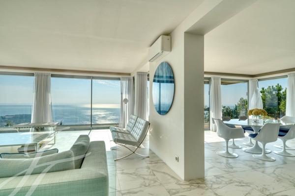 Roquebrune Cap Martin - Villa contemporaine d'exeption - Vue mer panoramique - Piscine - Studio indépendant