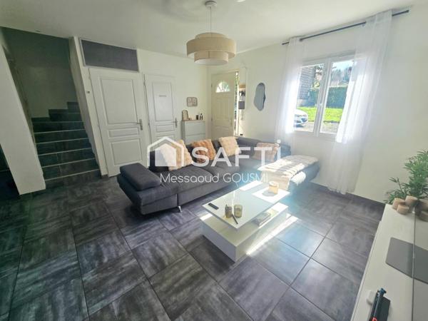 LA RICAMARIE Centre ville – Maison récente 99 m² – Terrain plat 747 m² – Garage – Aucun travaux
