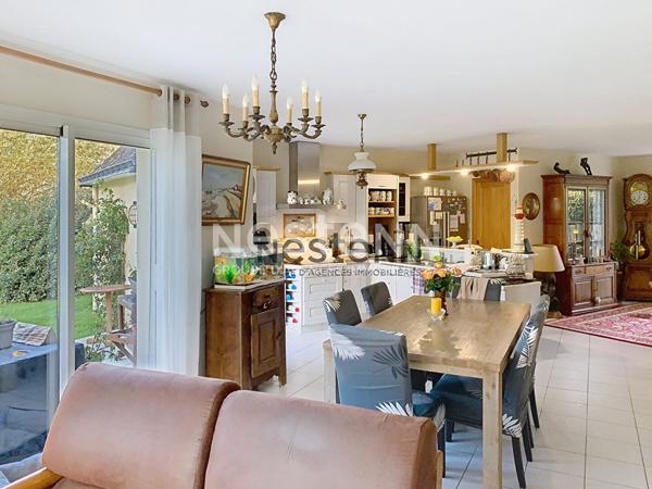 Maison familiale avec plus de 1000m² de terrain à vendre dans le centre de Muzillac