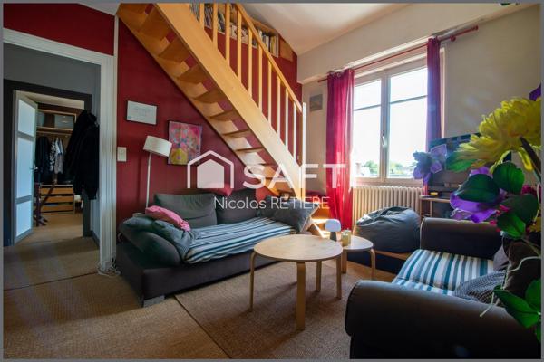 Guist'hau Chavagne - T4 75m2 carrez 108m2 au sol et une cave