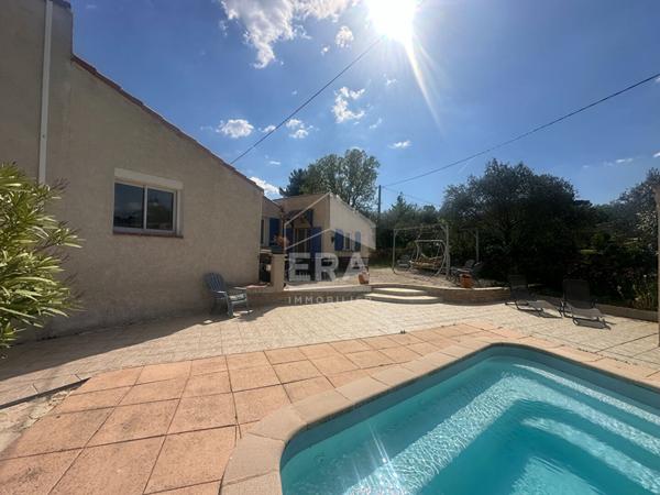 A VENDRE 83470 SAINT MAXIMIN LA SAINTE BAUME MAISON DE TYPE 5 DE 157M² SUR 2328M² DE JARDIN GARAGE PISCINE DEPENDANCE
