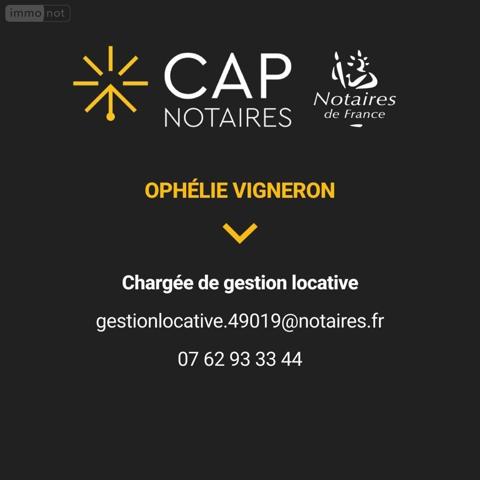 Maison à louer à Loiré dans le Maine-et-Loire (49440), ref : 49019-L219