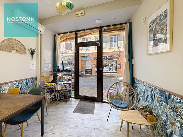 Local à vendre de 66.61 m2 avec cave, au centre ville de Villefranche de Lauragais