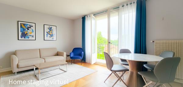 Appartement Gagny 2 pièces lumineux avec vue dégagée