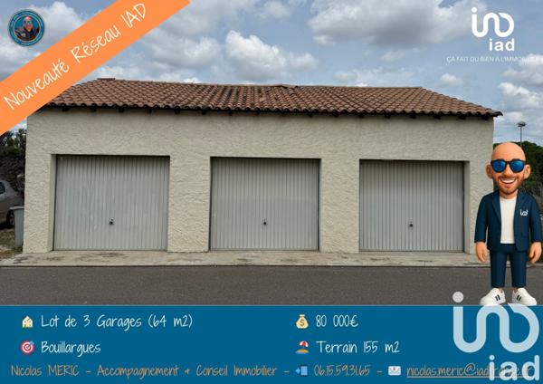 Parking à vendre 64 m² Bouillargues