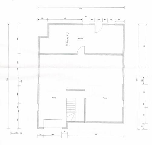 Ollainville (91340) Maison individuelle de 140 m2 habitables environ et 261 m2 utiles environ / sous-sol total / 5 chambres