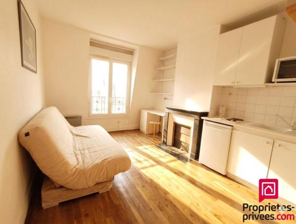 Studio Paris 15e 18,57 m2