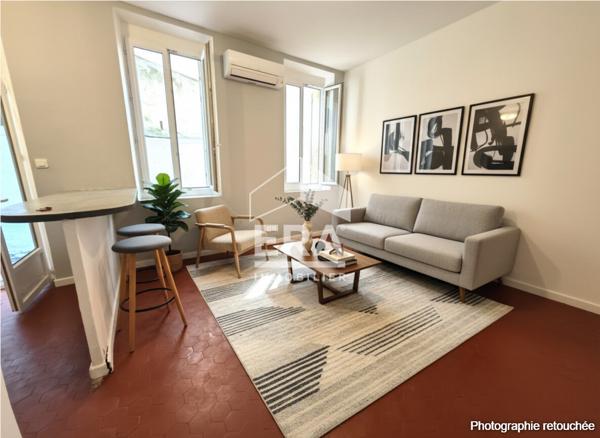 Appartement T2 avec grande terrasse de 18 m² Marseille 13005  La Conception / Camas