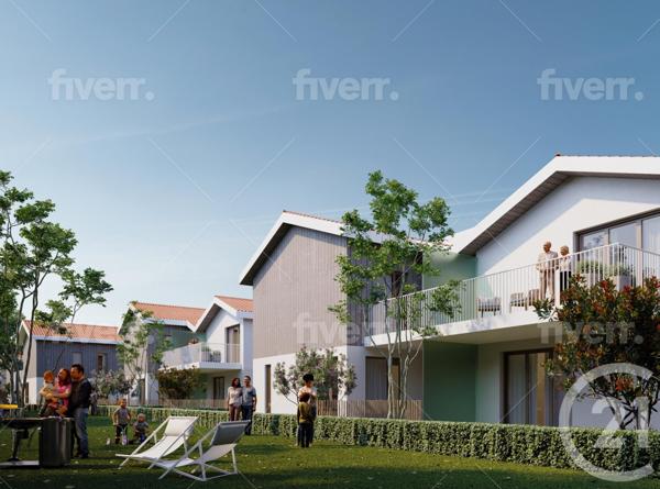 Appartement T3 à vendre  3 pièces - 65,75 m2 MIOS - 33