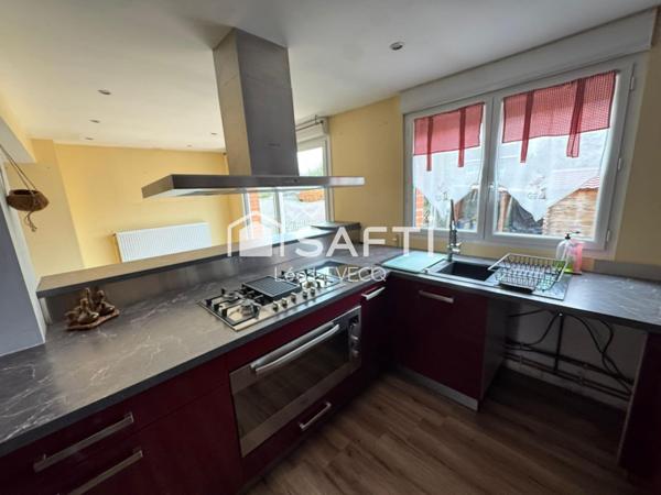 Maison 5 pièces à vendre sur Marly- Quartier floralies - 2 garages - 3 chambres