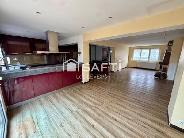 Maison 5 pièces à vendre sur Marly- Quartier floralies - 2 garages - 3 chambres