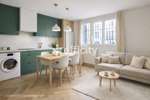 Appartement 2 pièces - 30 m² Exclusivité efficity