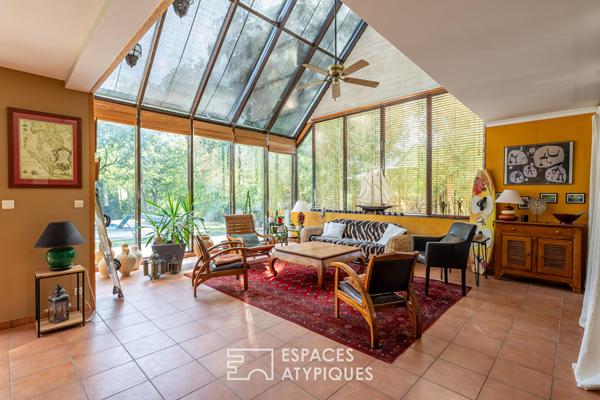 Lumineuse demeure familliale avec piscine