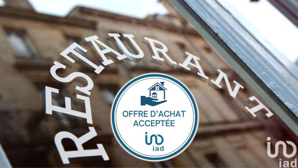 Restaurant à vendre 49 m² Paris 15