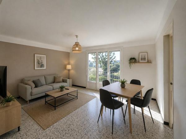 Grand T3, lumineux, balcon sud, garage et parking