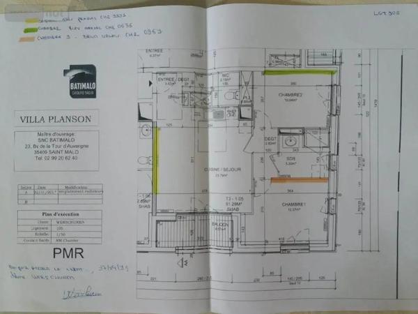 Location - Appartement Dol-de-Bretagne 35120 3 pièces 61 m 2
