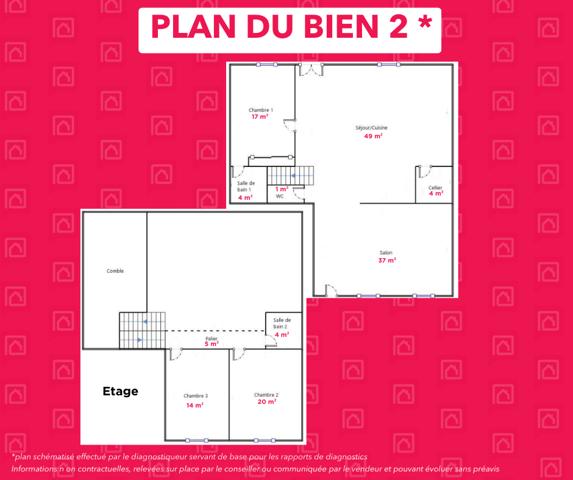 VENTE INTERACTIVE ! GARANTIE 12 MOIS INCLUS ! Ensemble de trois maisons sur une parcelle de 1847 m²
