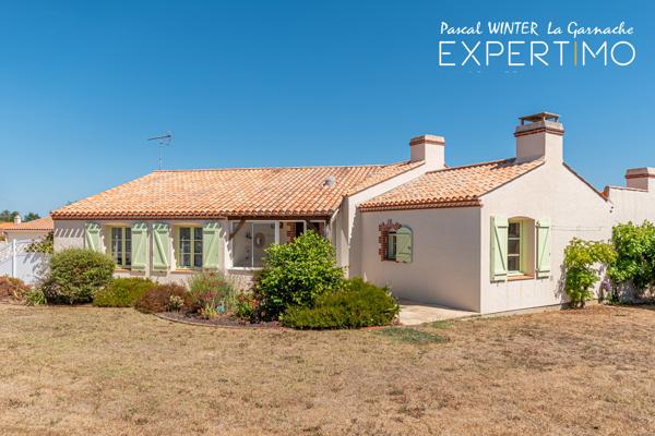 Maison d'architecte 135m², 3 chambres + annexe 125m²