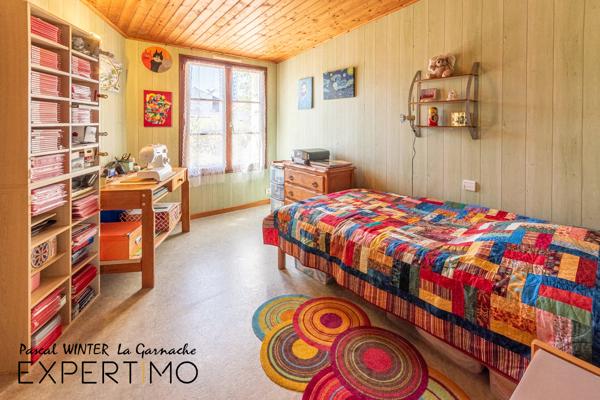 Maison d'architecte 135m², 3 chambres + annexe 125m²