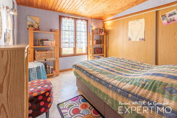 Maison d'architecte 135m², 3 chambres + annexe 125m²