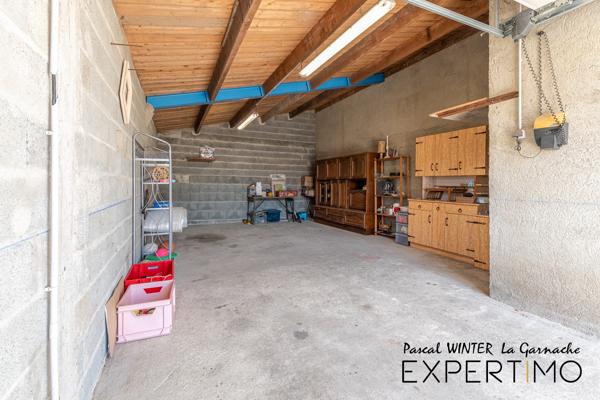 Maison d'architecte 135m², 3 chambres + annexe 125m²