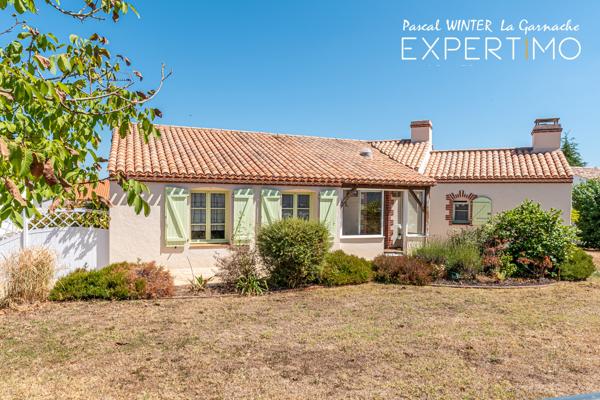 Maison d'architecte 135m², 3 chambres + annexe 125m²