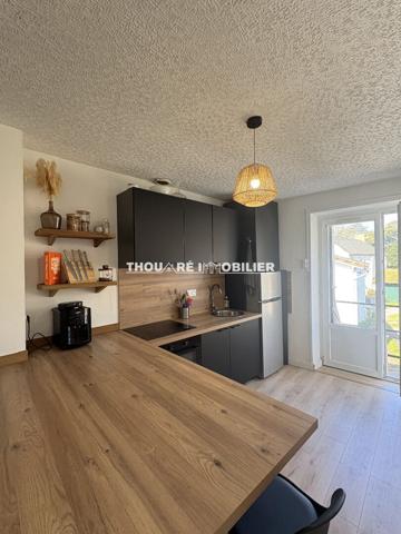 44120 VERTOU Appartement Vertou 2 pièce(s) 41.5 m2 + Cour + Garage rangement Proche bords de Sèvre.