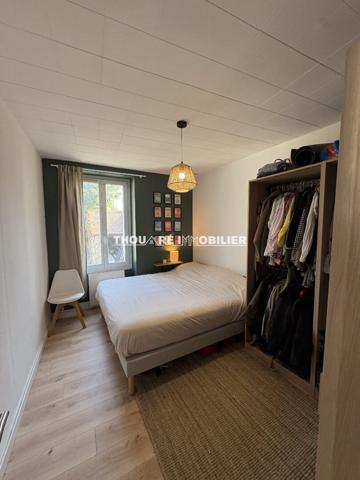 44120 VERTOU Appartement Vertou 2 pièce(s) 41.5 m2 + Cour + Garage rangement Proche bords de Sèvre.