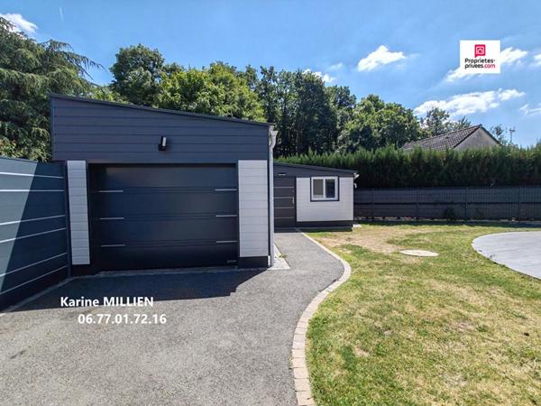 SAINT REMY SUR AVRE 28380 Maison individuelle - 1 étage - 3 chambres - 1 bureau/chambre/dressing - Garage avec mezzanine et 1 pièce - Terrain - 249000  HAI