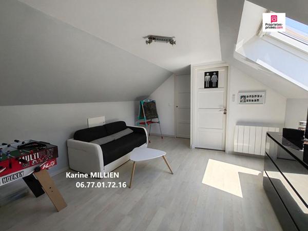 SAINT REMY SUR AVRE 28380 Maison individuelle - 1 étage - 3 chambres - 1 bureau/chambre/dressing - Garage avec mezzanine et 1 pièce - Terrain - 249000  HAI