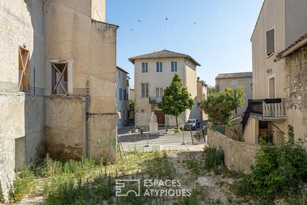 Charme de l’ancien et rénovation haut de gamme pour ce duplex avec terrasse
