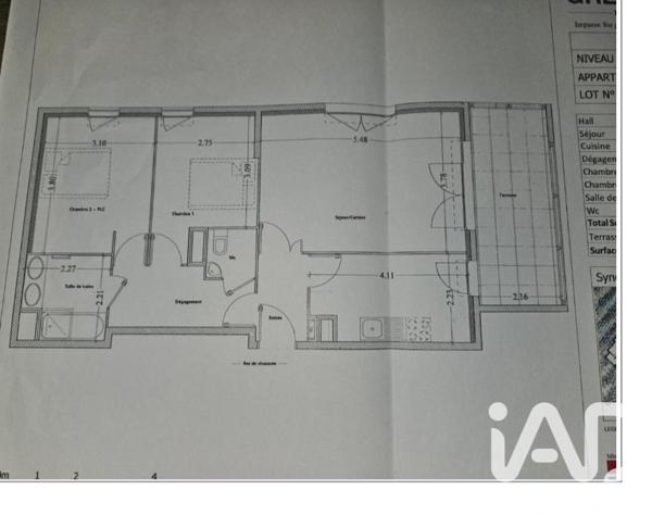 Appartement à vendre 3 pièces 66 m² Marseille 12