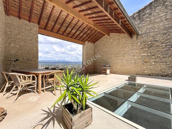 Maison d'architecte Livron Sur Drome 6 pièce, vue exceptionnelle, terrasse 110m²