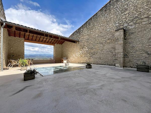 Maison d'architecte Livron Sur Drome 6 pièce, vue exceptionnelle, terrasse 110m²