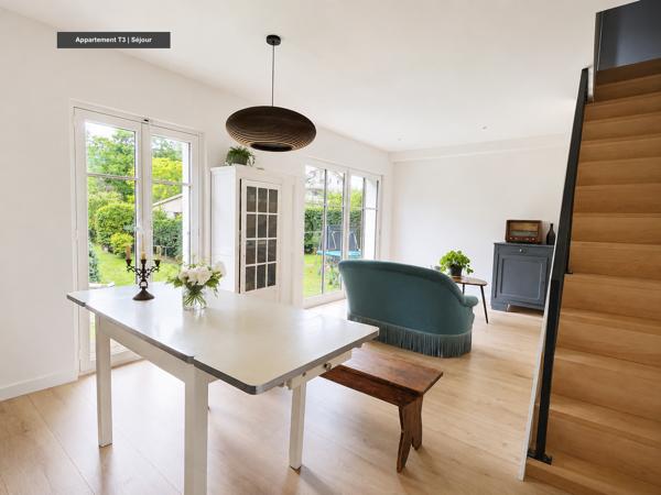 ENSEMBLE IMMOBILIER RÉNOVÉ AVEC 3 LOGEMENTS - Centre ville