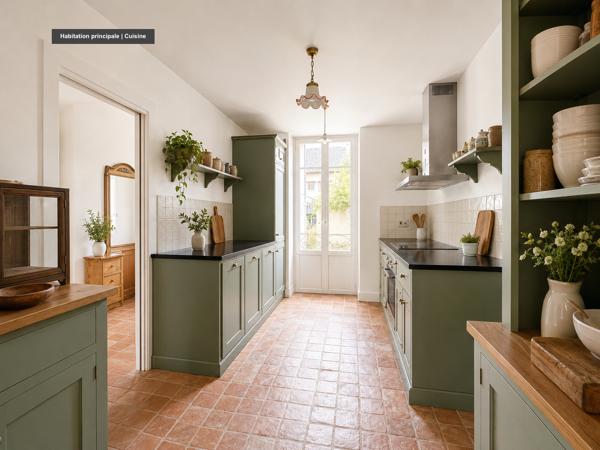 ENSEMBLE IMMOBILIER RÉNOVÉ AVEC 3 LOGEMENTS - Centre ville