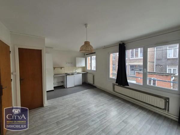 Appartement à louer 1 pièce 26.36m² Lille (59800)