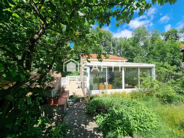 Petite maison 4 faces avec jardin, vue sur les montagnes